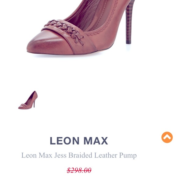 👠NEW LEON MAX Leather Pumps - Picture 9 of 9